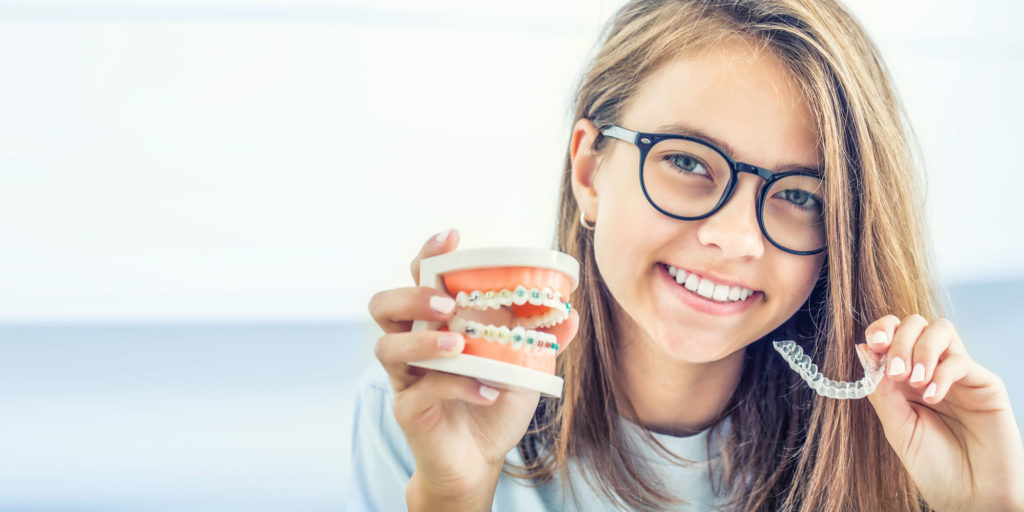 invisalign patient smiling